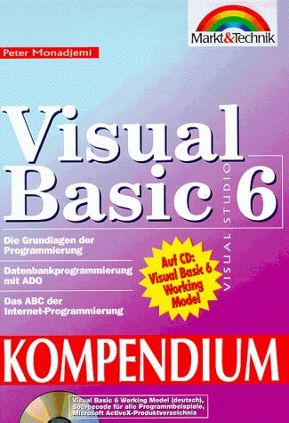 Beispielbild fr Visual Basic 6 Kompendium: Professioneller Einstieg in die 32-Bit-Programmierung (Kompendium / Handbuch) zum Verkauf von medimops