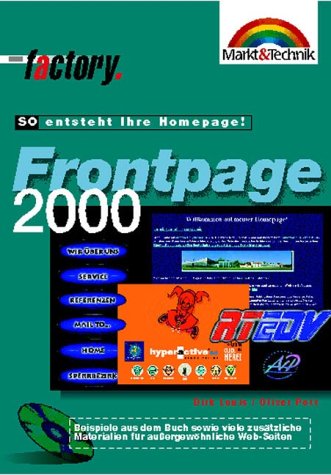 9783827255082: Frontpage 2000. So entsteht Ihre Homepage!