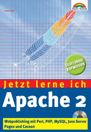 9783827264046: Jetzt lerne ich Apache 2, m. CD-ROM