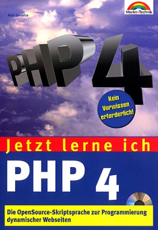9783827265050: Jetzt lerne ich PHP 4. Amazon.de Sonderausgabe. (Livre en allemand)