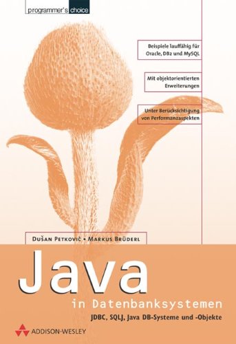 9783827318893: Java in Datenbanksystemen, m. CD-ROM