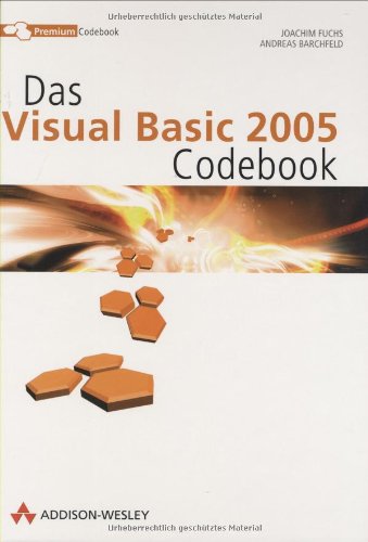 9783827322722: Das VB.NET Premium Codebook
