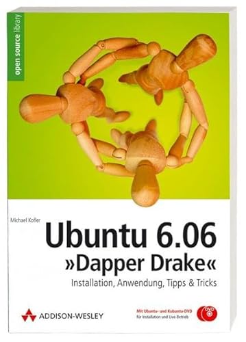 Stock image for Ubuntu 6.06 Dapper Drake (mit 2 DVDs: Ubuntu + Kubuntu) for sale by medimops