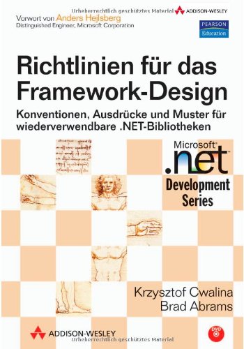 9783827324542: Richtlinien fr das Framework Design