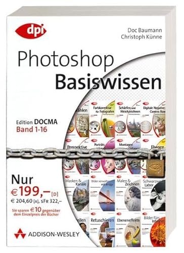 Stock image for Photoshop-Basiswissen. Band 1-16 von Doc Baumann (Autor), Christoph Knne for sale by BUCHSERVICE / ANTIQUARIAT Lars Lutzer