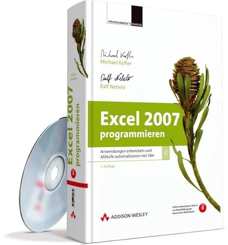 Beispielbild fr Excel 2007 programmieren -- Anwendungen entwickeln und Ablufe automatisieren mit VBA Kofler, Michael and Nebelo, Ralf zum Verkauf von BUCHSERVICE / ANTIQUARIAT Lars Lutzer