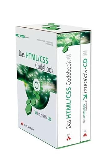 Stock image for Das HTML/CSS Codebook, m. Interaktiv-CD-ROM for sale by medimops