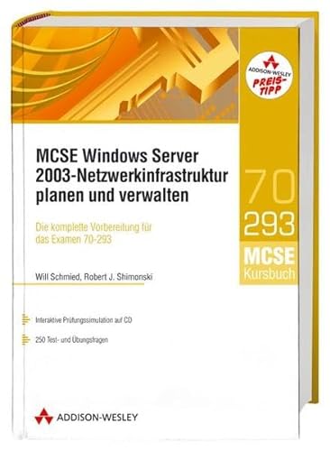 Stock image for MCSE Windows Server 2003 Netzwerk-Infrastruktur planen und verwalten, m. CD-ROM for sale by medimops
