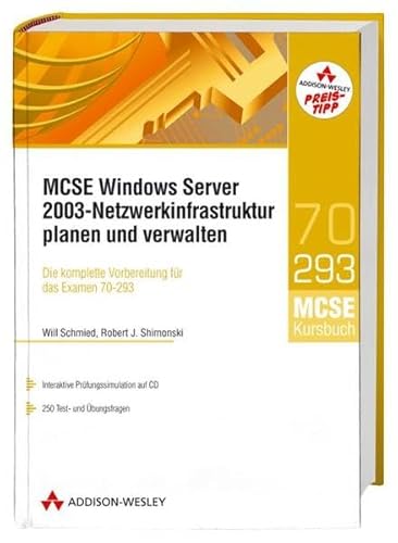 Stock image for MCSE Windows Server 2003 Netzwerk-Infrastruktur planen und verwalten, m. CD-ROM for sale by medimops