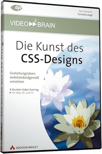 Stock image for Video2Brain Die Kunst des CSS-Designs Video-Training DVD (AW Videotraining Grafik/Fotografie) for sale by medimops