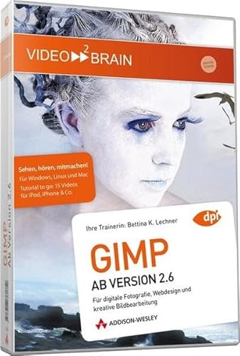 Stock image for GIMP - Video-Training - Ab Version 2.6 - 7 Stunden Video-Training (AW Videotraining Grafik/Fotografie) for sale by medimops