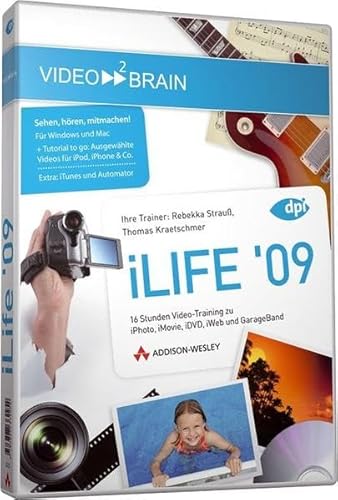 Beispielbild fr iLife `09 - 16 Stunden Video-Training zu iPhoto, iMovie, iDVD, iWeb und GarageBand zum Verkauf von medimops