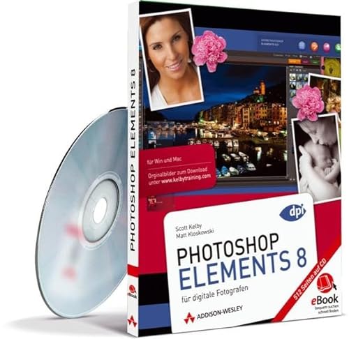 9783827362780: Photoshop Elements 8 - eBook auf CD-ROM - fr digitale Fotografie