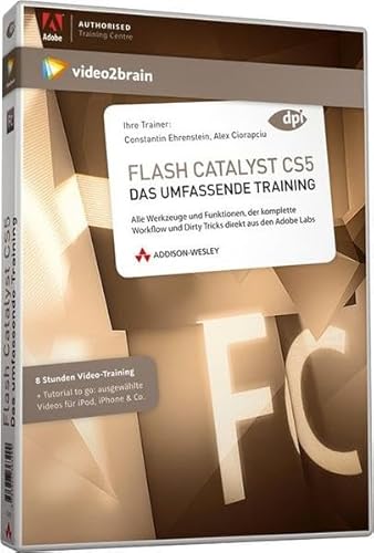 9783827363299: video2brain: Flash Catalyst CS5: Das umfassende Training