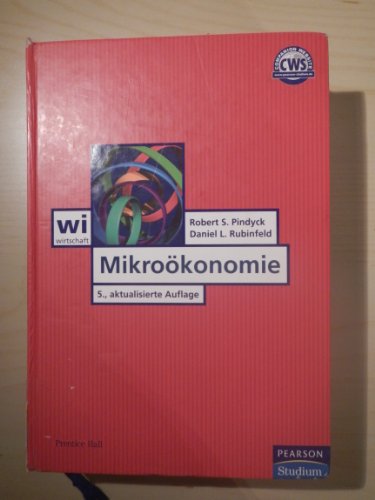 Imagen de archivo de Mikrokonomie (Pearson Studium - Economic VWL) a la venta por medimops