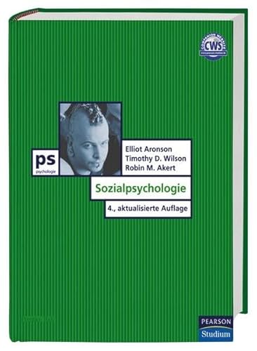 Beispielbild fr Sozialpsychologie: 4., aktualisierte Auflage (Pearson Studium - Psychologie) zum Verkauf von medimops