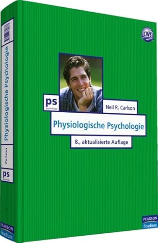 Beispielbild fr Physiologische Psychologie [Gebundene Ausgabe] Schizophrenie affektive Strungen Angststrungen Autismus ADS-Hyperaktivittsstrungen Strungen Stress Drogenmissbrauch Psychologe Biopsychologie Neurowissenschaft Physiologie Psychophysiologie Neurologie Blindsehen Phantomschmerzen Biologie Lehrbuch Neil R. Carlson und Klaus Zimmer Pearson Studium - Psychologie Physiology of Behavior Biologie Biopsychologie Biologische Psychologie zum Verkauf von BUCHSERVICE / ANTIQUARIAT Lars Lutzer