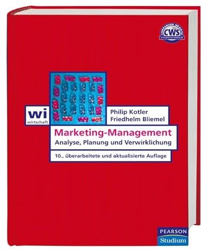 Beispielbild fr Marketing-Management : Analyse, Planung und Verwirklichung zum Verkauf von Buchpark