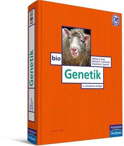 Beispielbild fr Genetik - Klassische und moderne Genetik aller Organismen Pearson Studium - Biologie [Gebundene Ausgabe] Naturwissenschaften Biologe Genetisch Molekularbiologie Biologie Genetik Erblehre Handbuch Lehrbuch Genetics Handbuch Lehrbuch klassisch Modern Molekularbiologe Vererbung Veergbungslehre DANN Molekularbiologie Naturwissenschaften Biology Genetics William S. Klug Michael R. Cummings Charlotte A. Spencer Vererbung zum Verkauf von BUCHSERVICE / ANTIQUARIAT Lars Lutzer