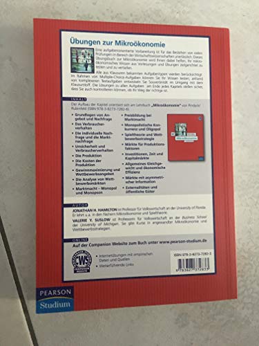 Beispielbild fr bungen zur Mikrokonomie: Die aufgabenorientierte Prfungsvorbereitung (Pearson Studium - Economic VWL) zum Verkauf von medimops