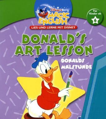 Beispielbild fr Disney's Magic English. Donald's Art Lesson. Lies und lerne mit Disney zum Verkauf von medimops