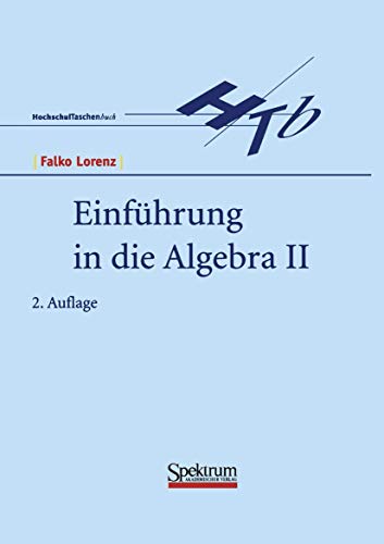 Stock image for Einfhrung in die Algebra, 2 Tle., Tl.2: TEIL II for sale by medimops