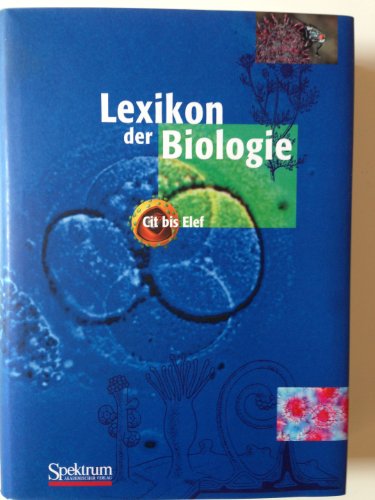 Beispielbild fr Lexikon der Biologie (Bd. 4) zum Verkauf von getbooks GmbH