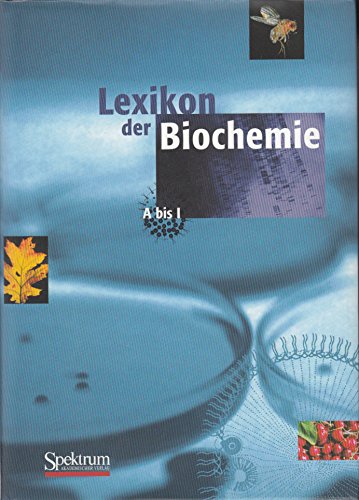 Beispielbild fr Lexikon der Biochemie in 2 Bnden. Erster Band A bis I zum Verkauf von Bernhard Kiewel Rare Books