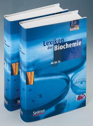 9783827404077: Lexikon Der Biochemie (Buchausgabe): Gesamtausgabe in 2 Banden