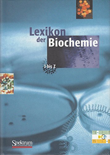 Imagen de archivo de Lexikon der Biochemie Band 2 J bis Z a la venta por Martin Preu / Akademische Buchhandlung Woetzel