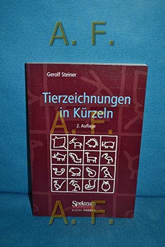 9783827409997: Tierzeichnungen in K Rzeln (German Edition)