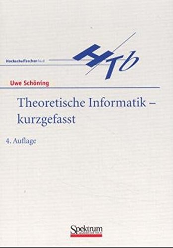 Imagen de archivo de Theoretische Informatik - kurz gefasst a la venta por medimops