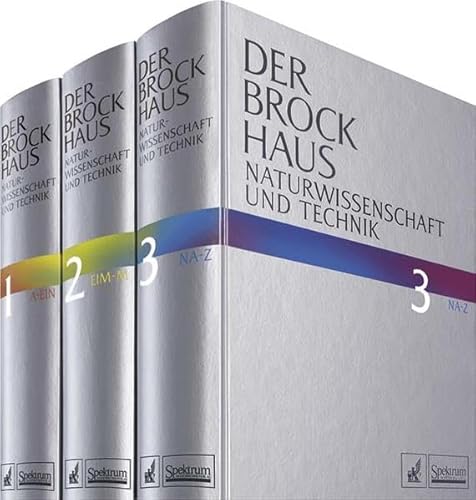 9783827411686: Der Brockhaus Naturwissenschaft und Technik (Buchausgabe): Gesamtausgabe in 3 Bnden