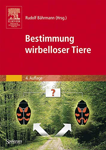 9783827416032: Bestimmung Wirbelloser Tiere: Bildtafeln Fur Zoologische Bestimmungs Bungen Und Exkursionen (4. Aufl.)