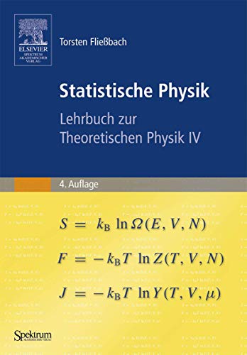 Imagen de archivo de Statistische Physik: Lehrbuch zur Theoretischen Physik IV a la venta por medimops
