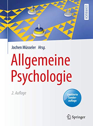 Jochen Müsseler, Allgemeine Psychologie - Müsseler, Jochen (Herausgeber)