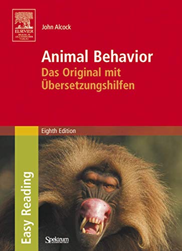 9783827417831: Animal Behavior: Das Original Mit ?Bersetzungshilfen. Easy Reading Edition: An Evolutionary Approach (Sav Biowissenschaften)