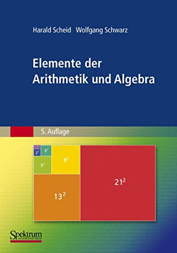 Stock image for Elemente der Arithmetik und Algebra (German Edition) for sale by GF Books, Inc.