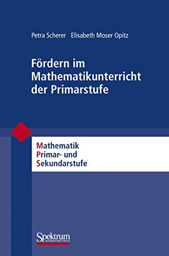 Stock image for Frdern Im Mathematikunterricht Der Primarstufe for sale by Blackwell's