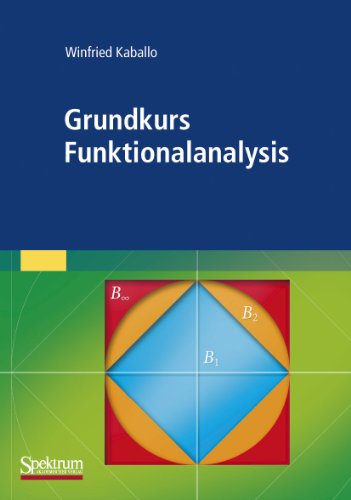 Stock image for Grundkurs Funktionalanalysis. for sale by Antiquariat Kai Gro