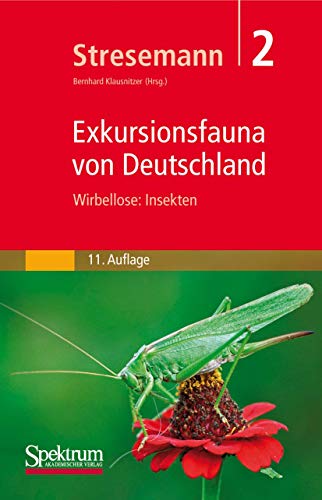 Stock image for Stresemann - Exkursionsfauna Von Deutschland: Wirbellose: Insekten: Vol 2 for sale by Revaluation Books