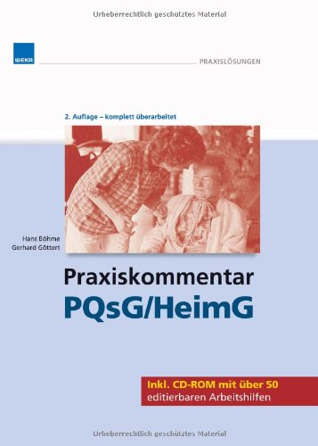 9783827651327: PQsG/HeimG - Praxiskommentar zu den neuen Gesetzen (inkl. CD-ROM)