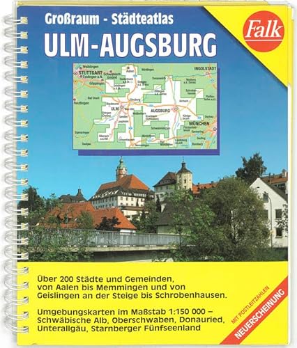 9783827903068: Kaartboek Ulm-Augsburg