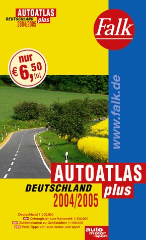 Beispielbild fr Falk Autoatlas plus Deutschland 2004/2005. 1:300000 zum Verkauf von Ammareal