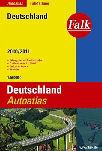 9783827904379: 2009/2010 (Falk grote atlas Duitsland: mit Postleitzahlen)