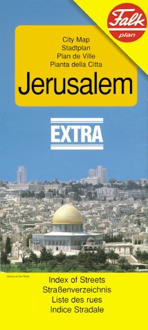 9783827911995: Jeruzalem Extra plattegrond (Falkplan Extra)
