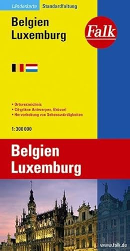 Imagen de archivo de Belgien Luxemburg : 1/300 000 a la venta por WorldofBooks