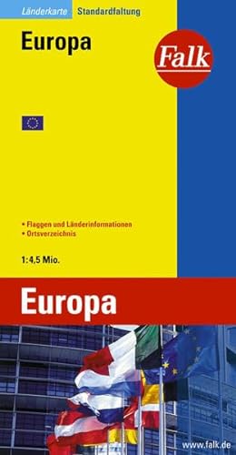 Falk Länderkarte Europa 1:4,5 Mio. - Falk