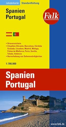 9783827918468: Falk Lnderkarte Spanien, Portugal 1:700 000