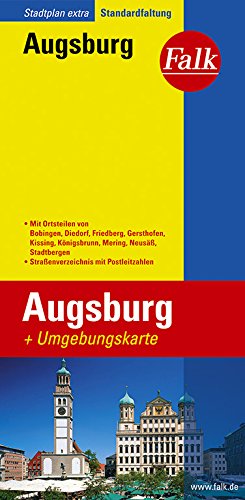 Beispielbild fr Falk Stadtplan Extra Standardfaltung Augsburg zum Verkauf von medimops